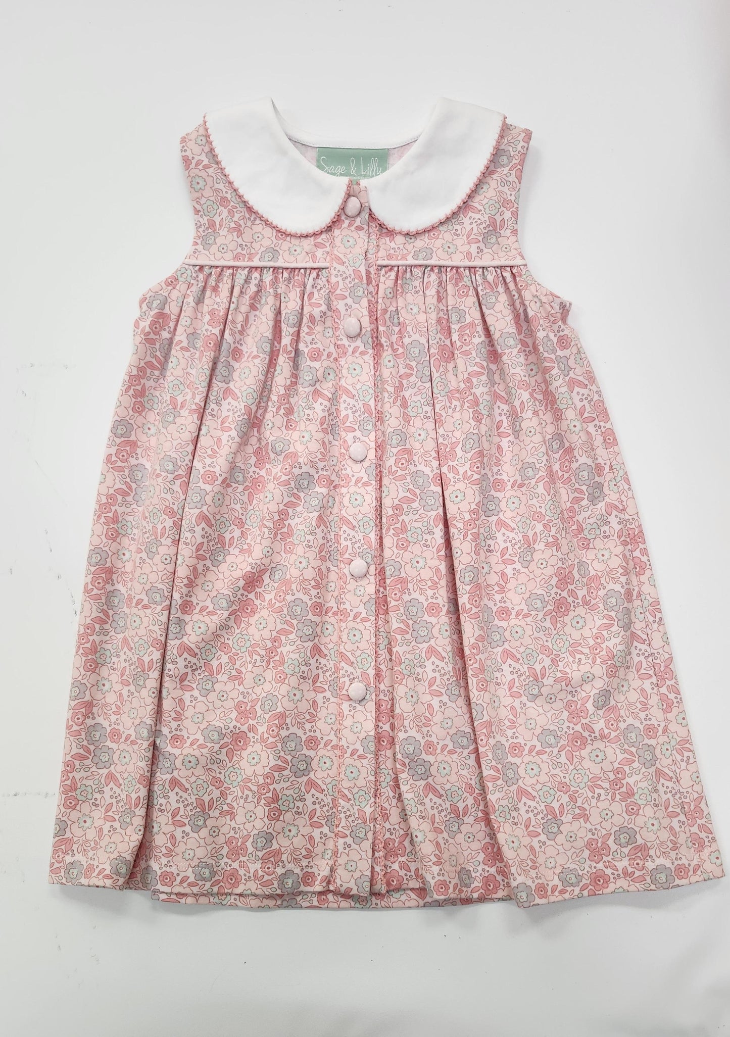 Pink Cotton Dress 4T