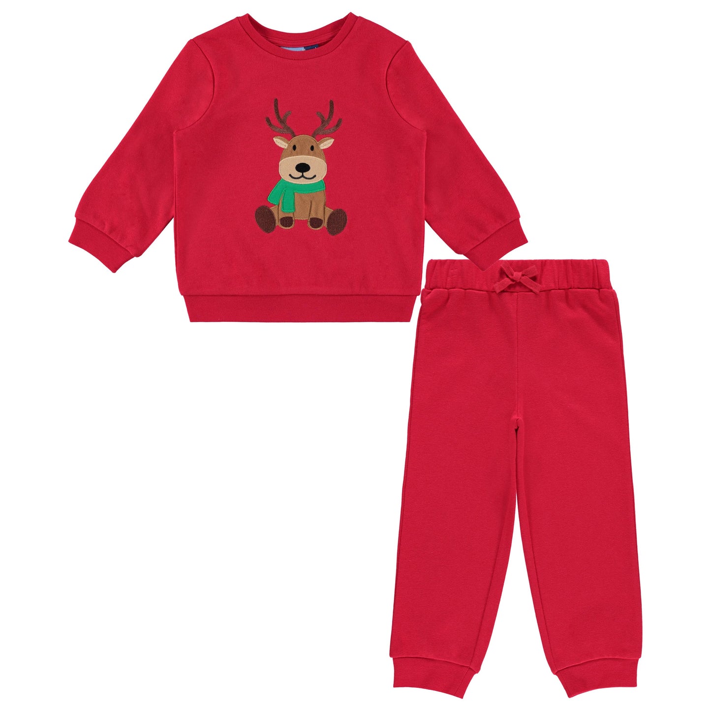Good Lad Toddler Boys Two Piece Knit Christmas Set