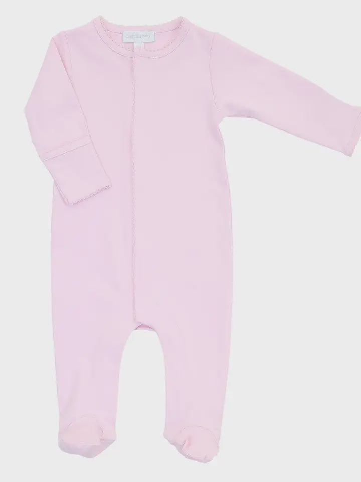 Essentials Solid Pink Footie