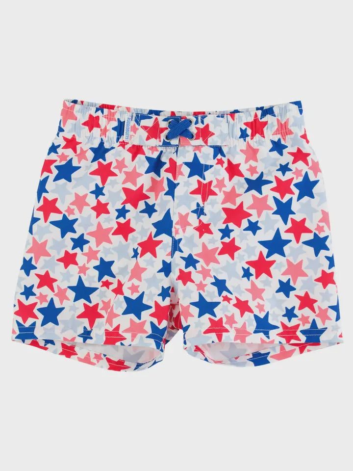 Star-Spangled Swim Trunks