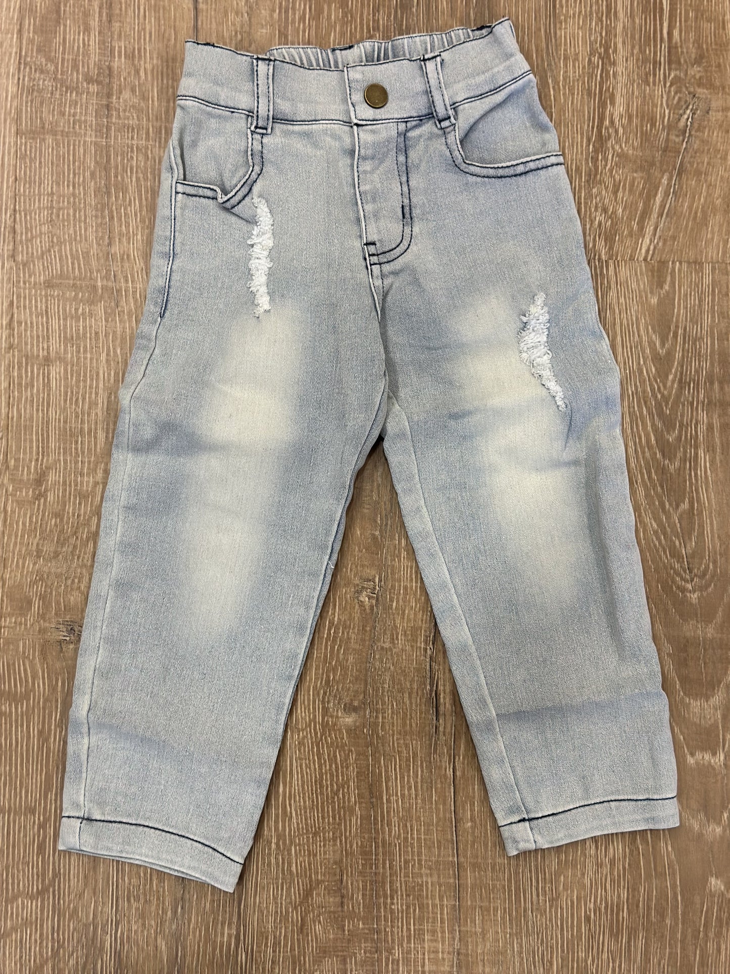 Stretch Denim - Slate Gray