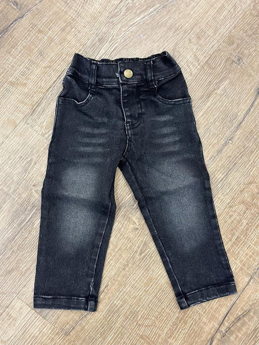 Stretch Denim - Faded Black