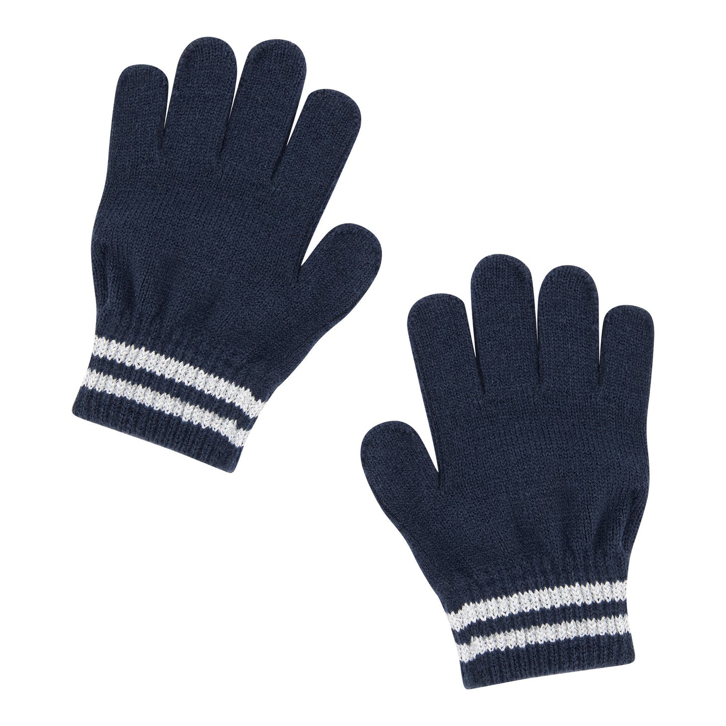 Boys Toddler Navy Star Hat & Glove Set