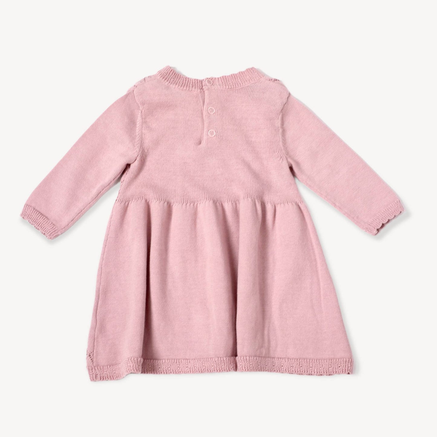 Milan Pointelle Sweater Knit Baby dess (Organic Cotton)