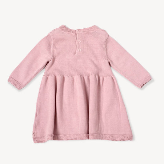 Milan Pointelle Sweater Knit Baby dess (Organic Cotton)