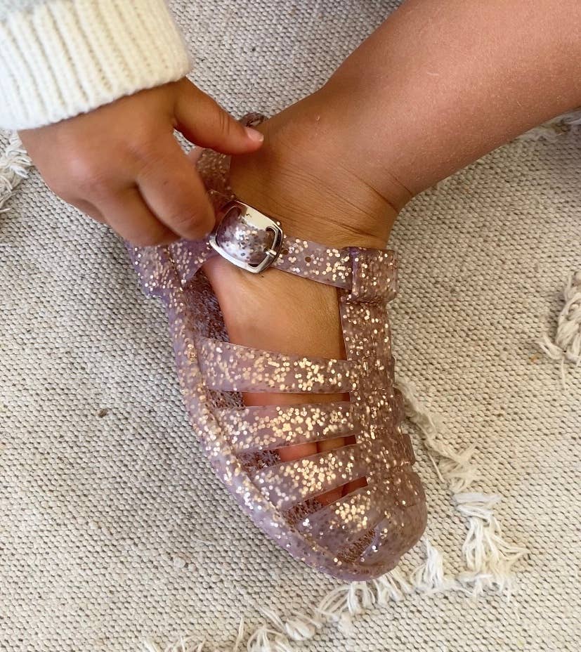 NEW ROSE -  WATER SHOES TODDLER KIDS SHOES JELLY SANDAL