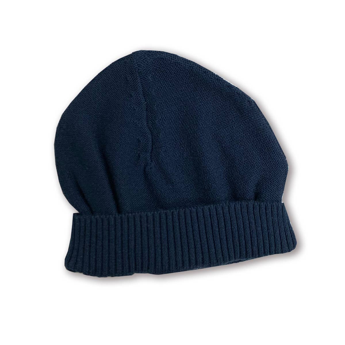 Milan Round Hat Sweater Knit Baby Beanie (Organic Cotton)