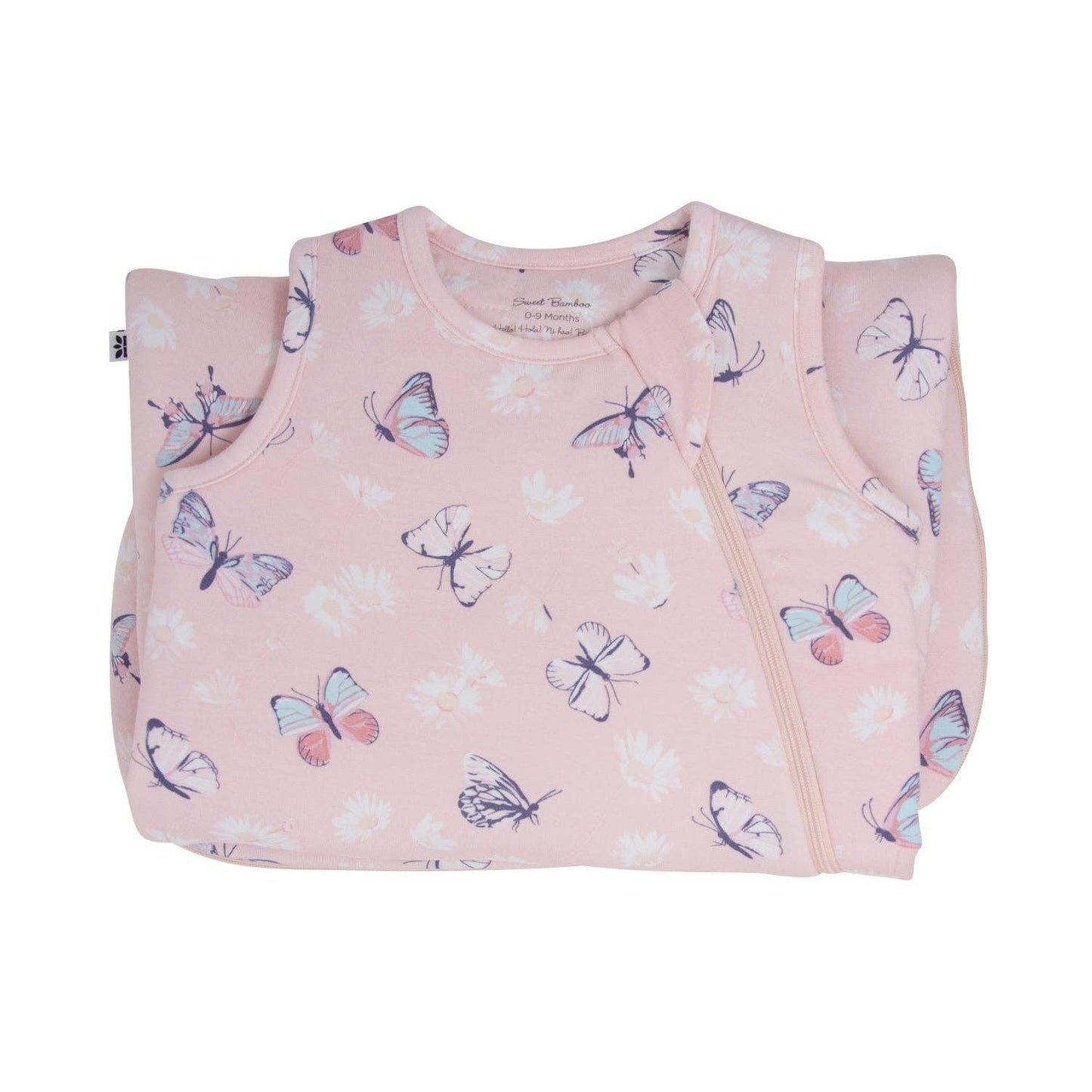 1.5 TOG Sleep Sack - Butterfly Daisy Pink