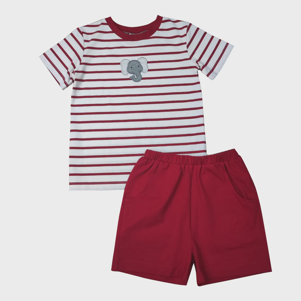 Elephant Boys Shorts Set