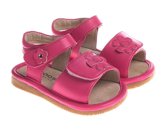 Ready Set Bow Sandals – Girls Toddler Squeaky Shoes