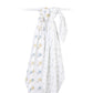 Lulujo Cotton Swaddles - Hot Air Balloons & Cloud