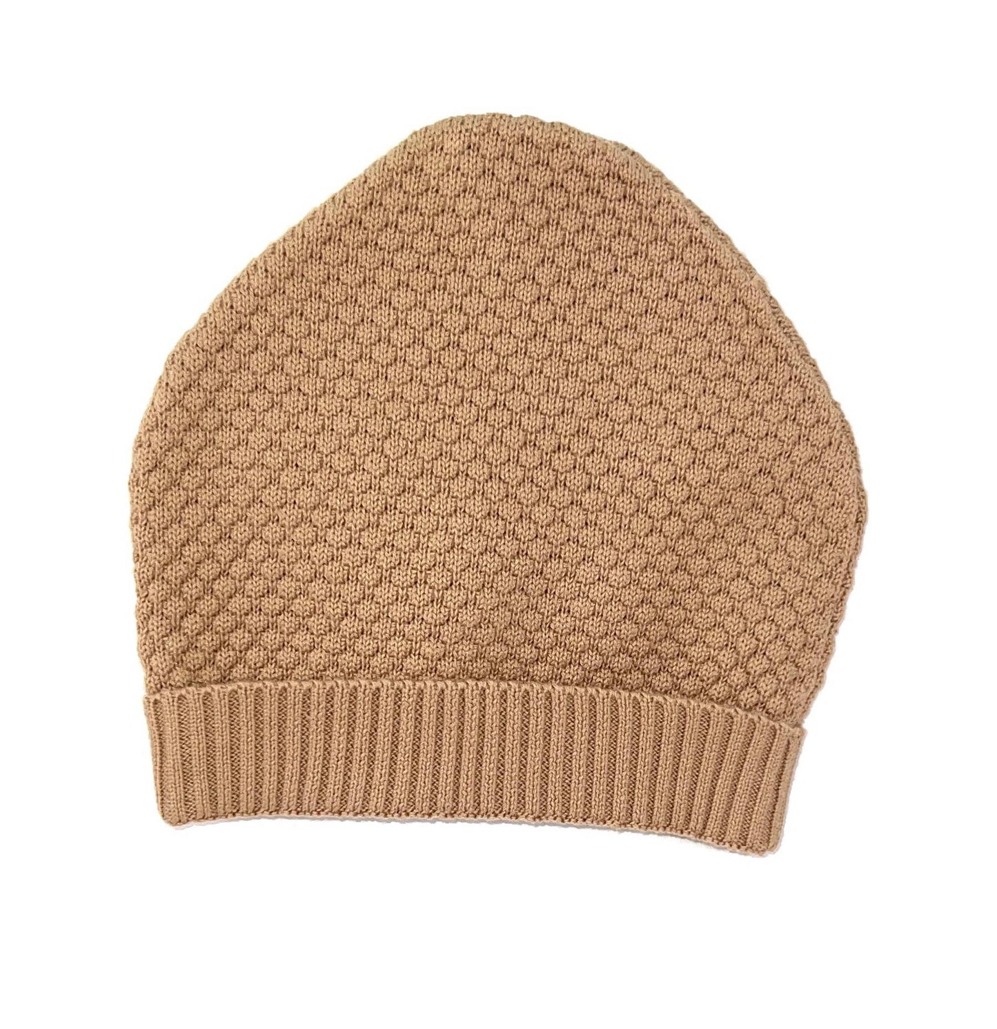 Milan Earthy Baby Round Hat Sweater Knit (Organic Cotton)
