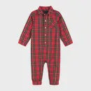 Plaid Flannel Romper