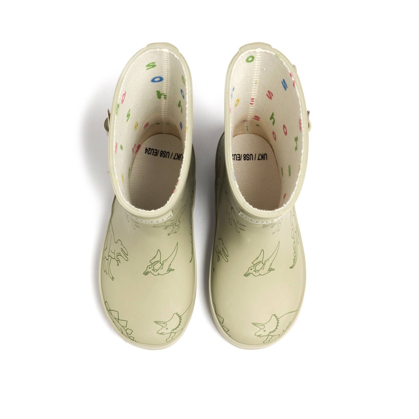 DINO ROAR - TODDLER KIDS SHOE WATERPROOF RAIN BOOT