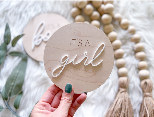 It's A Girl, It's A Boy Signs